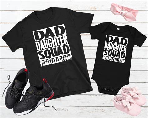 dad and daughter tees